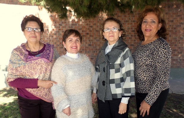 Margarita Vallejo Ramos, Ma. Judith Enríquez Femat y Alma Rosa Arriaga Ramos Coordinacion nacional de tesoreria AMSIF 2015-2018