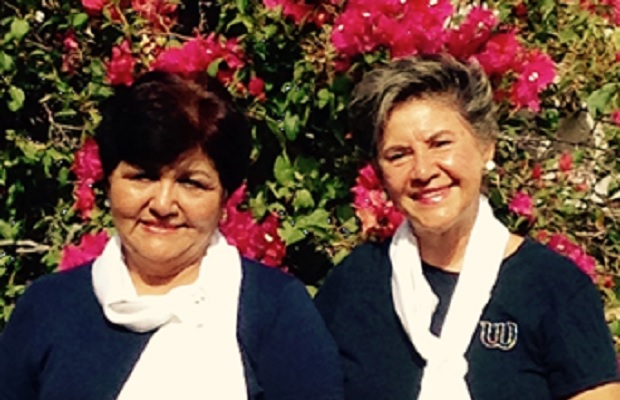 Esperanza y Chuyita Coordinadoras Nacional de Egresadas de AMSIF 2015-2018